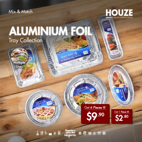 [6 For $9.90] Aluminium Foil Tray Collection